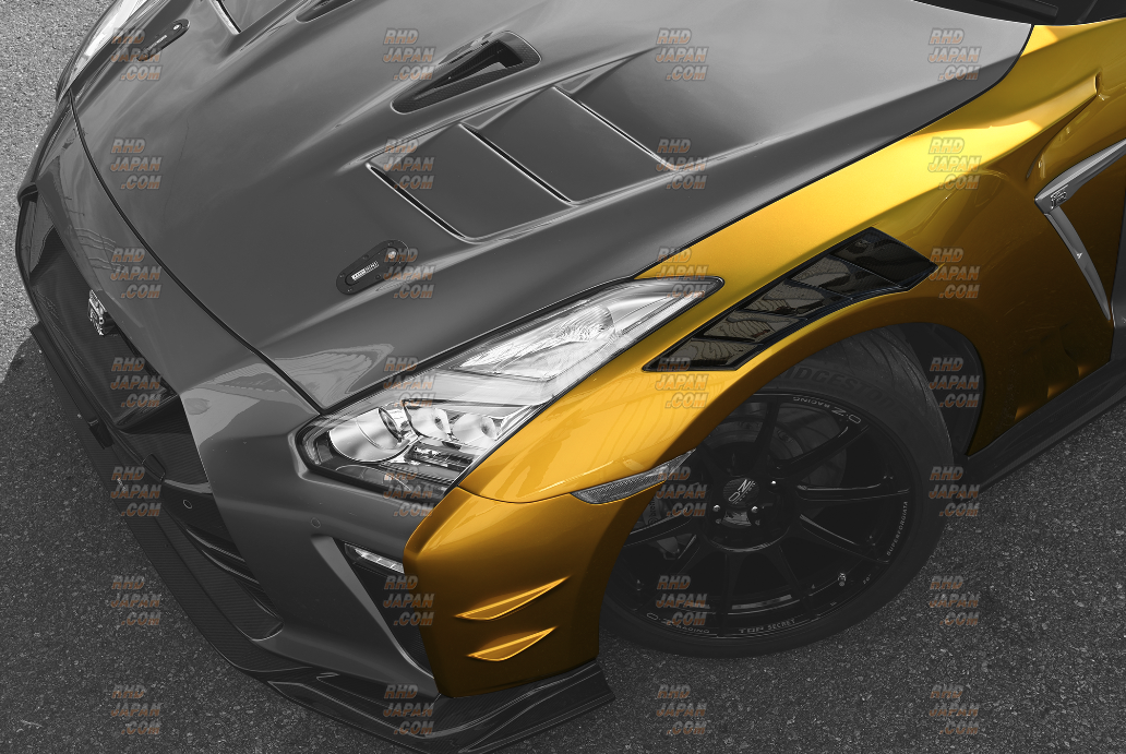 Top Secret GT Front Wide Fender Set for TS M17 Front Bumper GT17T